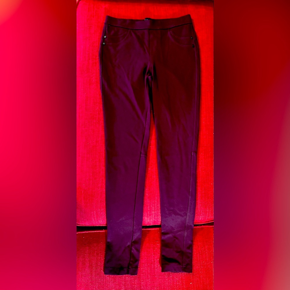 Sanctuary women leggings size XS maroon